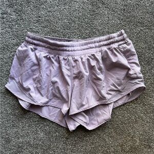 Lululemon hotty hot Lavender Shorts